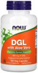 NOW DGL (Extract Lemn Dulce) with Aloe Vera, 400 mg, NOW Foods, 100 capsule