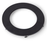 Avide 12W alu panel keret fekete kerek Avide (AVI ACRPXX R 12W ALU ERB)