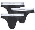 Calvin Klein Jeans Bugyik HIP BRIEF 3PK X3 Fekete EU M