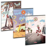 Ars Una Füzet iskolai A4, 40lap, kockás Ars Una CALIFORNIA LIFESTYLE 10db/csomag CSOMAGOS! ! ! (53124869) - cartridge