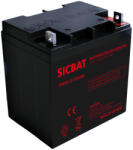 SICBAT SGP24-12 12V 24Ah ipari zárt ólomakkumulátor (SGP24-12/12V24AH)