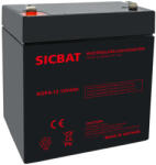 SICBAT SGP4-12 12V 4Ah ipari zárt ólomakkumulátor (SGP4-12/12V4AH)