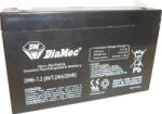 DIAMEC DM6-7.2 6V 7.2Ah zselés ólom akkumulátor gondozásmentes (DM6-7.2)