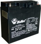 DIAMEC DM12-18 12V 18Ah zselés ólom akkumulátor gondozásmentes (DM12-18)