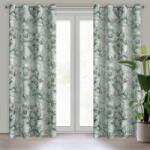 Takoy Draperie GRACJA din catifea moale cu motivul magnoliei pictate 140 x 250 cm