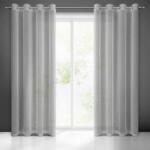 Takoy Draperie ADELA din țesătură semi-transparentă ușoară cu fir răsucit de 140 x 250 cm-HF-419329