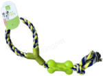 Nunbell Kutyajáték csomózott kötél csonttal - Kék (NB165012210-K)