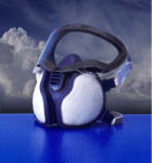 3M 4255+ Ffa2p3 D Gáz-/gőzszűrő Félálarc, 10 Db/krt