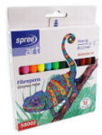 Spree Флумастери SPREE Fine 12 цвята