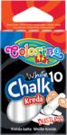 Colorino Безпрахов тебешир colorino бял 10 бр