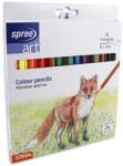 Spree Цветни моливи spree 24 цвята