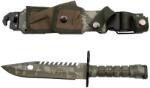 Depox Cutit de vanatoare DEPOX®, Jungle Blade, 32.5 cm, verde, teaca inclusa (G39)