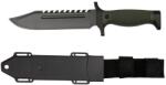 Depox Cutit de vanatoare DEPOX®, Assault Specialist, 30 cm, negru, teaca inclusa (I13)