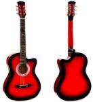 DEPOX Chitara clasica 4/4 - 95 cm, rosie (G201-1)