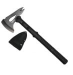 Depox Topor tactic Double Axe, otel, 40 cm, husa inclusa (H119-1)