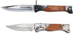Depox Set cutit de vanatoare automat 16.5 cm si briceag AK-47, 27 cm, teaca inclusa (C143 + C145)