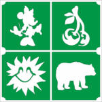  Mk Body Deco Cuki ovis sablon 4 minta az egyben 10