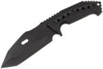 Depox Cutit de vanatoare DEPOX®, Survival Avenue, otel inoxidabil, 23 cm, negru (H87)