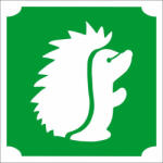  5x5 cm-es Csillámtetoválás sablon - Süni 62