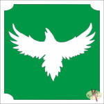  5x5 cm-es Csillám tetoválás sablon - Sas 388 - mkbazar