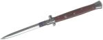 Depox Briceag automat, Italian Blade, model stiletto, otel inoxidabil, 33 cm, maro (G116-FT)