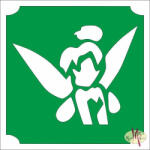  5x5 cm-es Csillámtetoválás sablon - Csingiling 154 - mkbazar