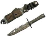 Depox Cutit de vanatoare DEPOX®, Jungle Beast, verde, 32.5 cm, teaca inclusa (G39-2)