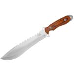 Depox Cutit de vanatoare, 38 cm, maro, teaca inclusa (I212)