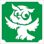  5x5 cm-es Csillámtetoválás sablon sablon - Bagoly 265