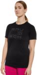 BRUBECK AERATE Női rövid ujjú sportpóló - Fekete - t-active