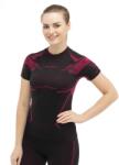 BRUBECK DRY Női rövid ujjú felső - Fekete / Pink