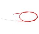 WMX Cablu frana spate cu teaca, pentru biciclete, lungime cablu 1650mm, lungime teaca 1500mm, culoare rosu (LCR0005)