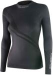 BRUBECK THERMO WOOL Női merinó gyapjú aláöltözet felső - Fekete - t-active