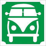  5x5 cm-es Csillámtetoválás sablon - Vw Transporter 235
