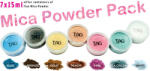  Tag Mica Powder Csillámpúder Pack - 7 X 15ml