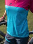 ATTIQ ENDURO SUPER FLOW Női rövid ujjú felső - Pink / Kék