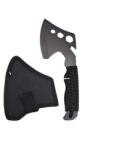 Depox Topor multifunctional, DEPOX®, maner paracord, inox, negru (A146-1)