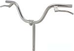 RMS Ghidon Pieghevole 20 24 , otel, latime 565mm, O22.2, culoare argintiu, cu manete de frana (484000300RM)