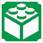  5x5 cm-es Csillámtetoválás sablon - Építő kocka 120