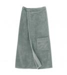 Zwoltex SAUNA Zsebes Pareo Szaunatörölköző (90cm x 140cm) - Szürke