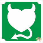  5x5 cm-es Csillámtetoválás sablon - Smiley, emoji 63 - mkbazar