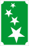  8x5 cm-es Csillámtetoválás sablon - Csillagok 89