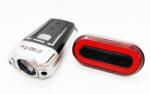 DSX Set far fata spate biciclete 110C, cu fir pentru dinam in butuc (L277)