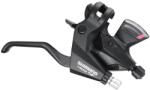 Shimano Maneta schimbator frana Shimano Acera ST-M310, montaj stanga, 3 viteze, cablu de schimbator 1800mm stainless, rapidfire plus, 2 degete, pentru V-Brake, culoare Negru (ESTM3102LSBLT)