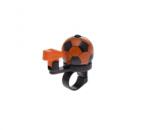 WMX Sonerie bicicleta din-din forma de minge, culoare portocaliu negru (AWR1609)