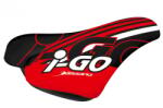 Selle Bassano Sa Selle Bassano I-GO, 250x155mm, culoare negru rosu (442607003RM)