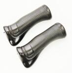 DSX Set 2 mansoane biciclete KRIS Ergo cu suport pentru palma, PVC, 120mm, culoare negru (A710)