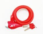 DSX Antifurt cu cheie Jet LOCK, 10x1000mm, culoare rosu mat (Z034)