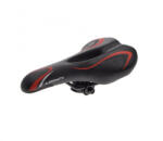 WMX Sa bicicleta, Leoshi, culoare negru rosu, cu gaura pentru aerisire (AWR2083)