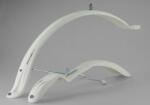 DSX Set 2 aparatori roti biciclete, Simpla RAPTOR SHORT STAYS 26 - 28 , culoare alb (B298)